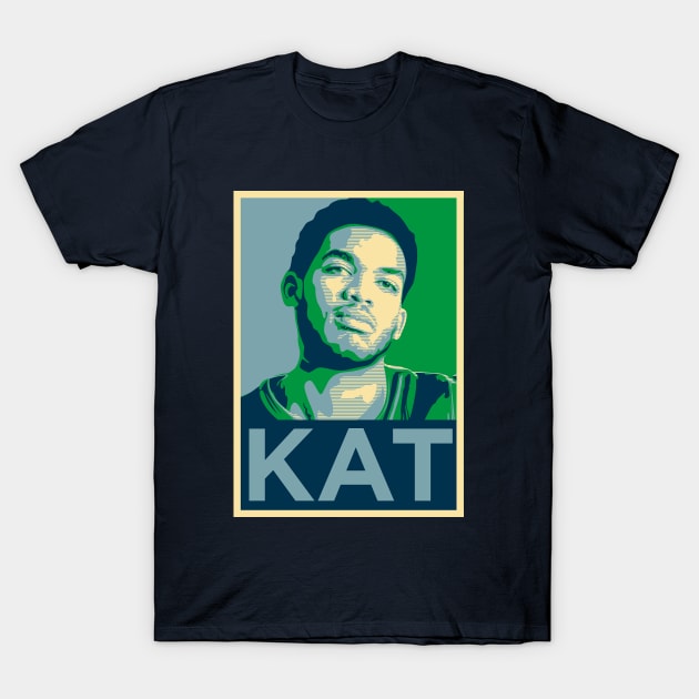 Karl-Anthony Towns T-Shirt by chunked